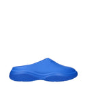 Prada Slippers En Klompen Mellow Herens Rubberblauw/lichtblauw