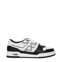 Fendi Sneakers Match Men's Leather White/Black