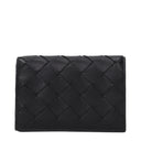 Bottega Veneta Women's Leather Document Holder Black