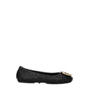 Tory Burch Mujers Bailarinas de Piel Negro
