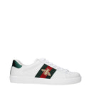 Gucci Ace Sneakers Men's White Leather