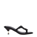 Tory Burch Women's Leather Sandals Black