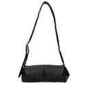 Jil Sander Cannolo Shoulder Bag Women's Leather Black
