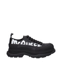 Alexander Mc Queen Men's Sneakers Black/White Leather