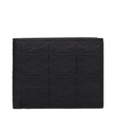 Pineider Hombres's Cartera de Cuero Negra