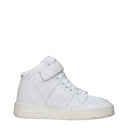 Saint Laurent Scarpe da ginnastica Lax Donna's Pelle Bianca/Bianco Ottico