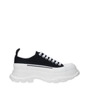 Alexander Mc Queen Women's Fabric Sneakers Black/White
