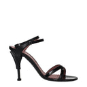 Premiata Garda Women's Sandals Patent Black