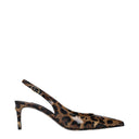 Dolce&Gabbana Women's Sandals Brown Patent/Leopard Print