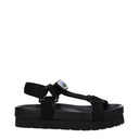 Bottega Veneta Women's Fabric Black Sandals