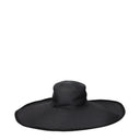 Max Mara Hats Beachwear Women Paper Fabric Black