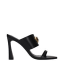 Versace Damens Sandalen aus schwarzem Leder