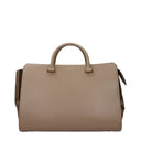 Burberry Handbags For Women Beige/Chestnut Leather