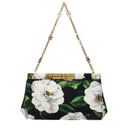 Dolce&Gabbana Marlene Clutch Women's Fabric Black/White