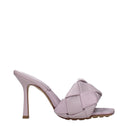 Bottega Veneta Women's Sandals Pink/Magnolia Leather