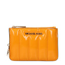 Michael Kors Women's Orange Patent Leather Wallet