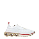 Salvatore Ferragamo Sneakers Nima Knit Men's Fabric White