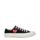 Comme Des Garçons Sneakers Converse Herrens Stoff Schwarz