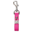 Versace Schlüsselanhänger Damen Fuchsia Leder