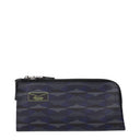 Pineider Gift Idea Estuche Para Bolígrafos Hombre Azul/Gris Piel