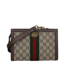 Gucci Ophidia Women's Crossbody Bag Beige/Ebony Fabric