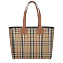 Burberry London Women's Shoulder Bag Fabric Beige/Black
