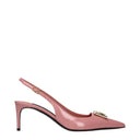 Dolce&Gabbana Women's Sandals Pink Patent Leather
