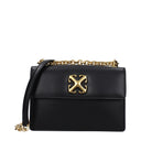 Off White Women's Crossbody Bags Black Leather