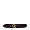 Versace Women's Belt Purple/Burgundy Leather