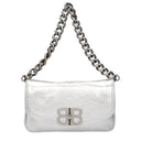 Balenciaga Women's Silver Leather Handbags