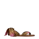 Chanclas Louboutin Nilo para mujers Tela multicolor