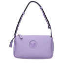 Versace Women's Shoulder Bag Purple/Lilac Leather