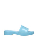 Tory Burch klompen en muiltjes damess Rubber lichtblauw