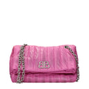 Balenciaga Monaco Shoulder Bags Women Leather Pink