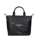 Dolce&Gabbana Men's Handbags Black Leather