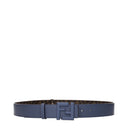 Fendi Hombre's Cinturon Piel Azul/Moro's cabeza