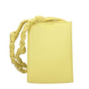 Jil Sander Tangle Crossbody Bag Women Leather Yellow/Citrine