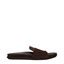 Jacquemus Men's Brown Suede Loafers And Clogs