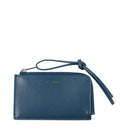 Jil Sander Hombre's Cartera de piel azul/azul marino