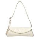 Jil Sander Cannolo Crossbody Bag Women Leather Beige/Eggshell