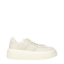 Hogan H Stripes Women's Sneakers Leather Beige/Yogurt