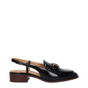 Tod's Mujers Sandalias de Cuero Negro
