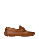 Salvatore Ferragamo Byte Loafers Men's Brown/Biscuit Leather
