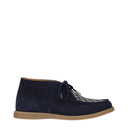 Christian Dior Derby Men's Suede Blue/Beige