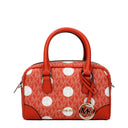 Michael Kors Thompson Handbag Women's Fabric Orange/Clay