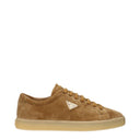 Prada Men's Suede Sneakers Brown/Cinnamon