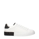 Dolce&Gabbana Portofino Men's Sneakers White/Black Leather