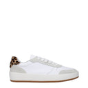 Philippe Model Sneakers Nice Men's Leather White/Leopard Print