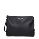 Prada Men's Leather Wallet Black