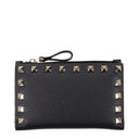 Valentino Garavani Women's Document Holder Leather Black